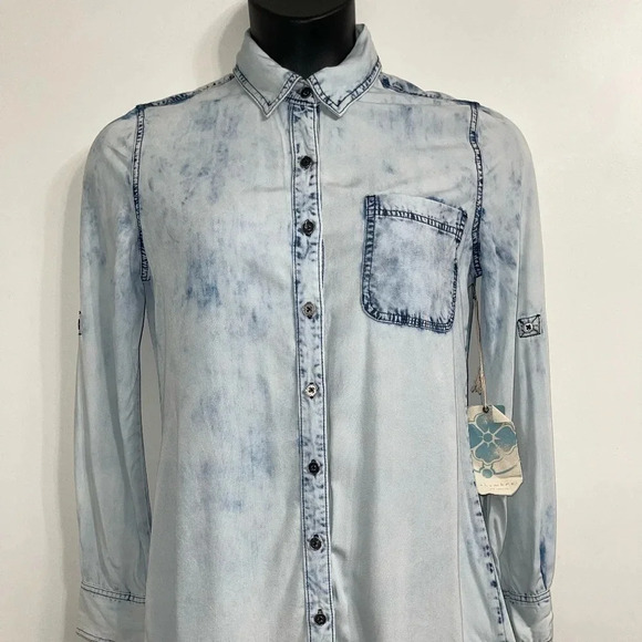 Chambrai Los Angeles Chambray Button Down Size XS - Picture 1 of 7
